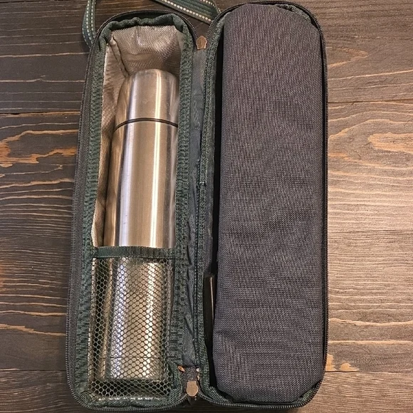Stainless Steel Travel Thermos Set - Picture 3 of 5